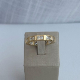 Anel  Baguete Volta Inteira