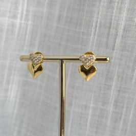 Brinco 2 Corações