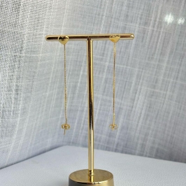 Brinco Agulha Coração