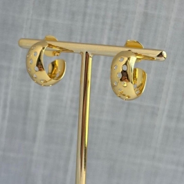 Brinco Argola Furada