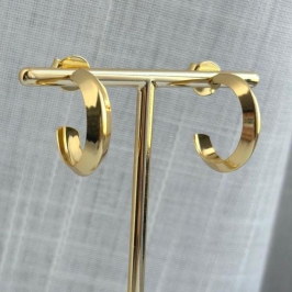 Brinco Argola Sextavado M