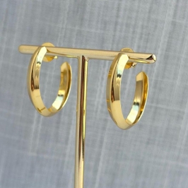 Brinco Argola Sextavado M