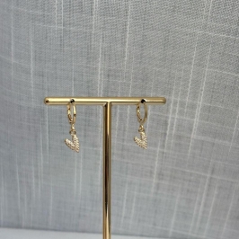 Brinco Coração Longo