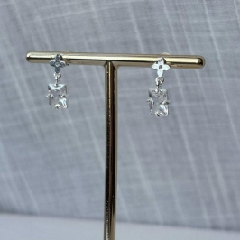 Brinco Pendurado Zircônia