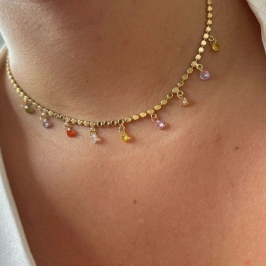 Choker Chapinha Colorida