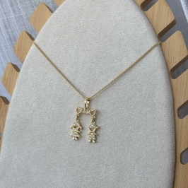 Colar 2 Filhos com canga