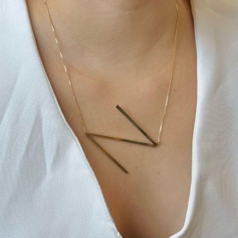 Colar Letra Grande N