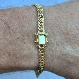 Pulseira Masculino Fecho Joias