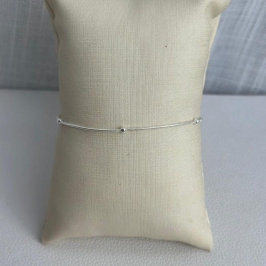 Pulseira Rabo de Rato com Bolinha