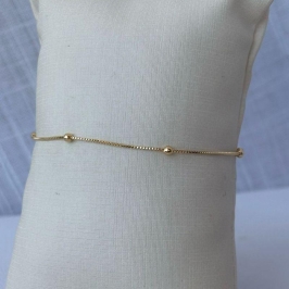 Pulseira Veneziana com Bolinha