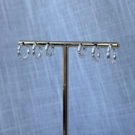 Trio de Brinco Argolinha