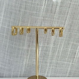 Trio de brinco Quadrado