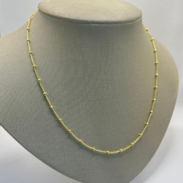 Colar Rabo de Rato com Bolina