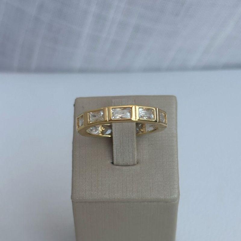 Anel  Baguete Volta Inteira