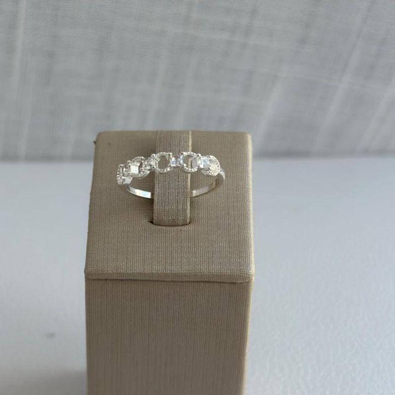 Anel Circulo e Zircônia