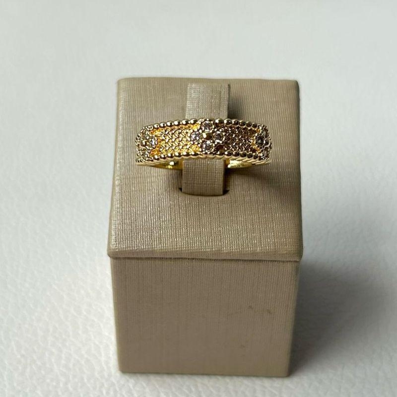 Anel Trevo Cravejado 22