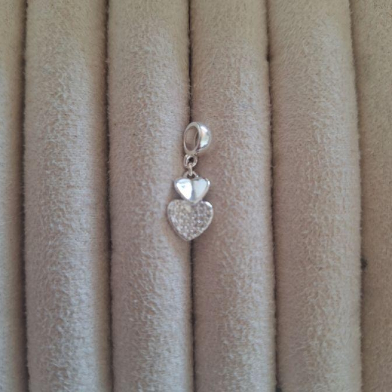 Berloque Dois Corações