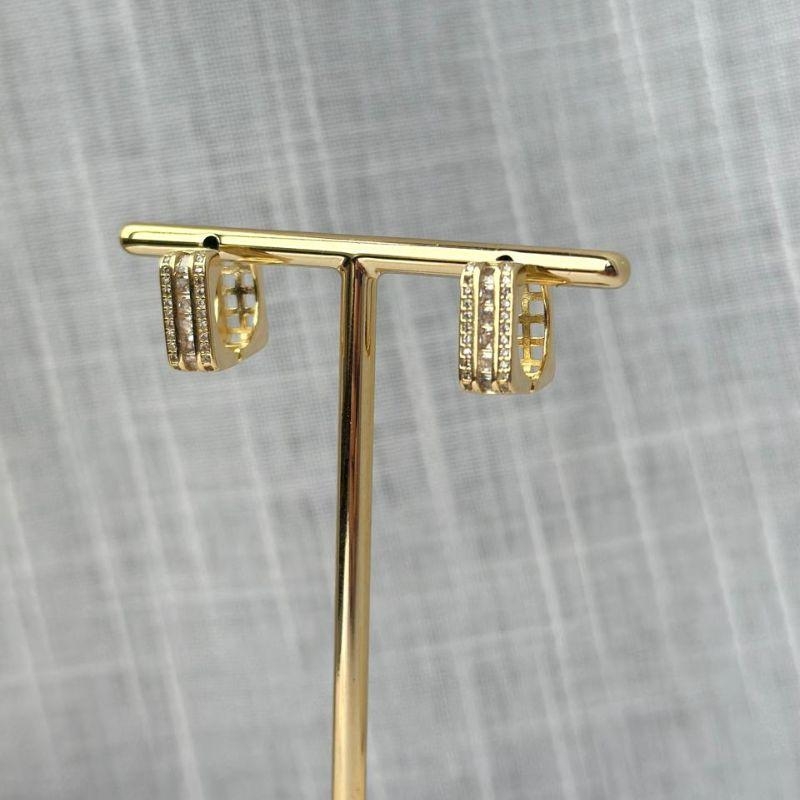 Brinco Argola Quadrada