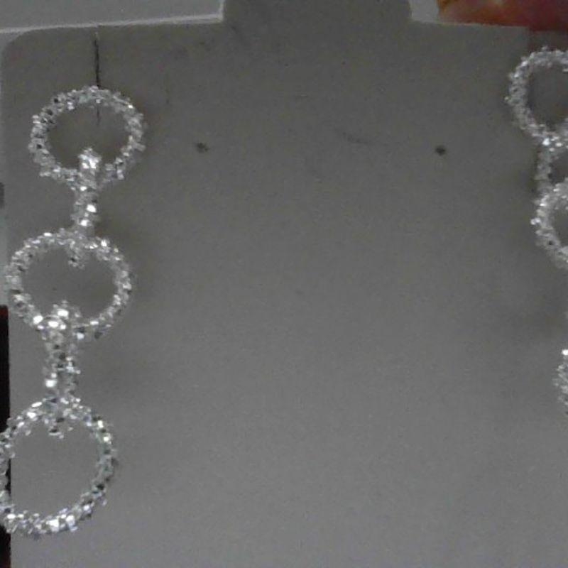 Brinco Argolas Entrelacadas