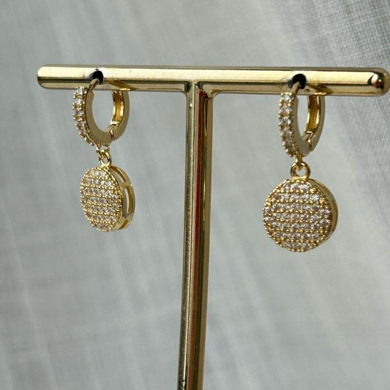 Brinco Argolinha Pendente