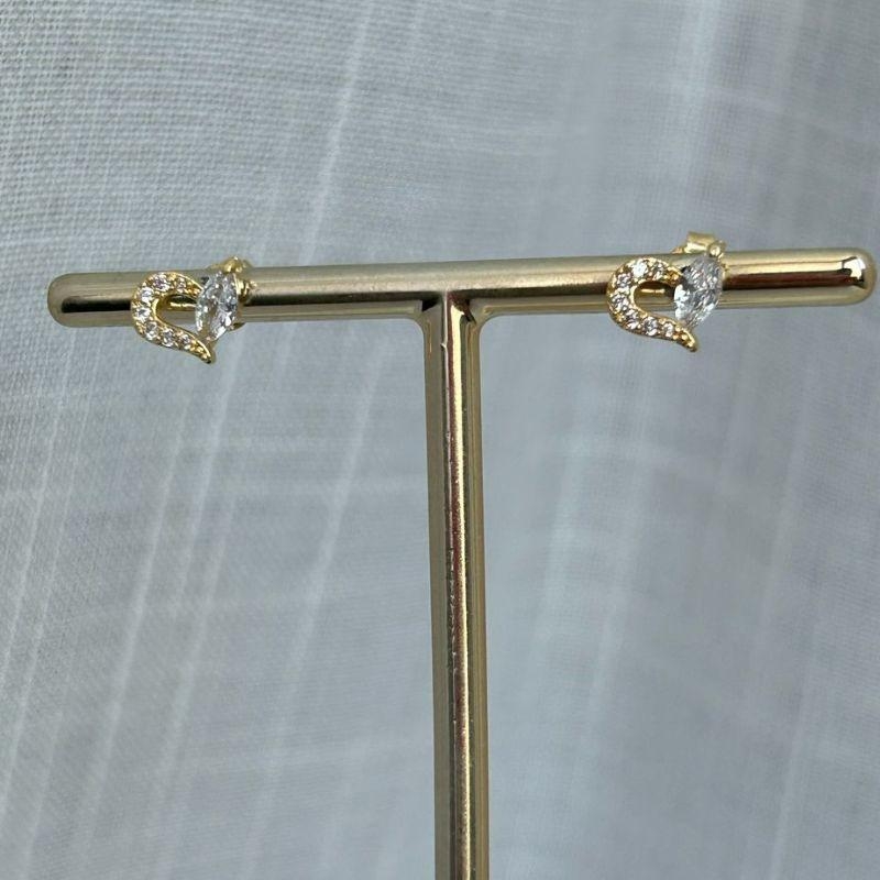 Brinco Meio Coração