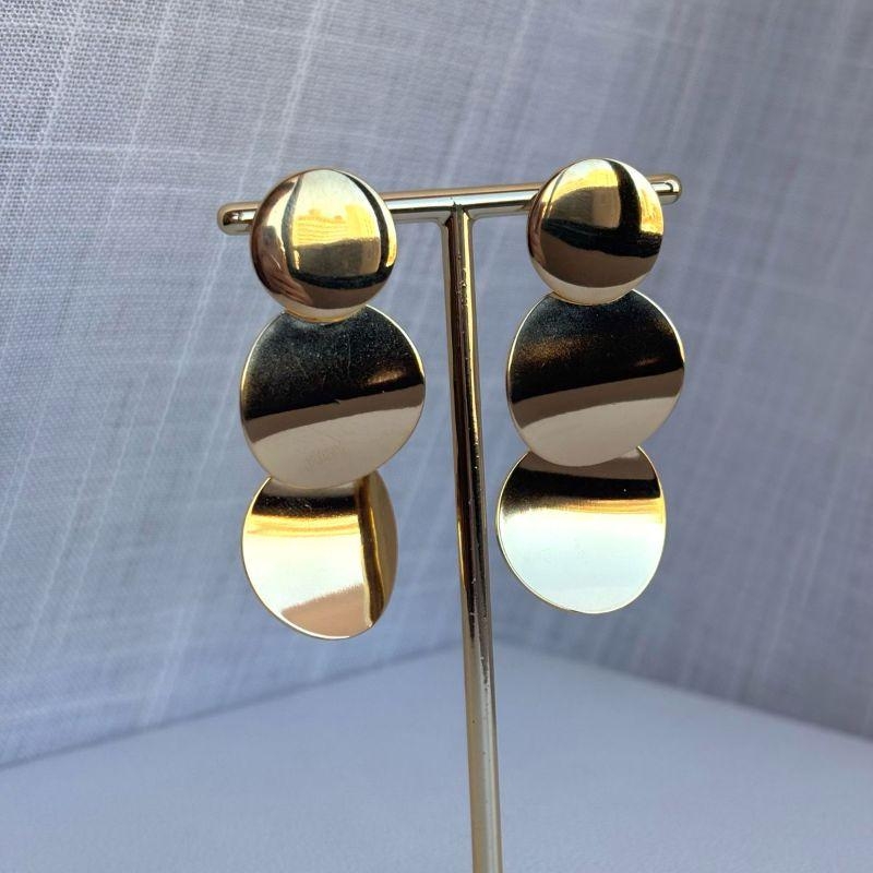 Brinco Pendente Redondo