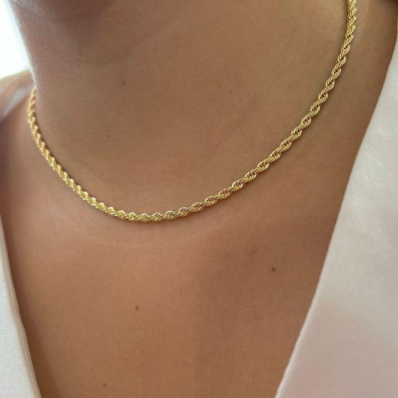 Choker Cordão Baiano 3mm