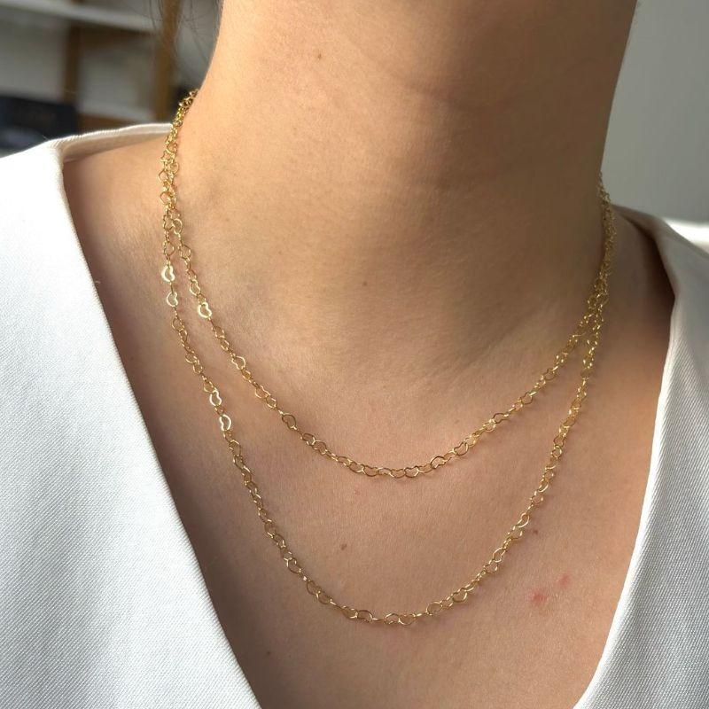 Colar Coração Duplo