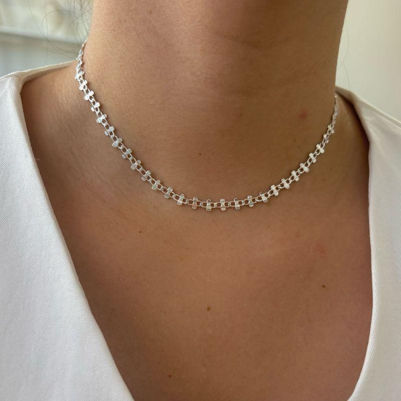 Colar Elo com Chapinha