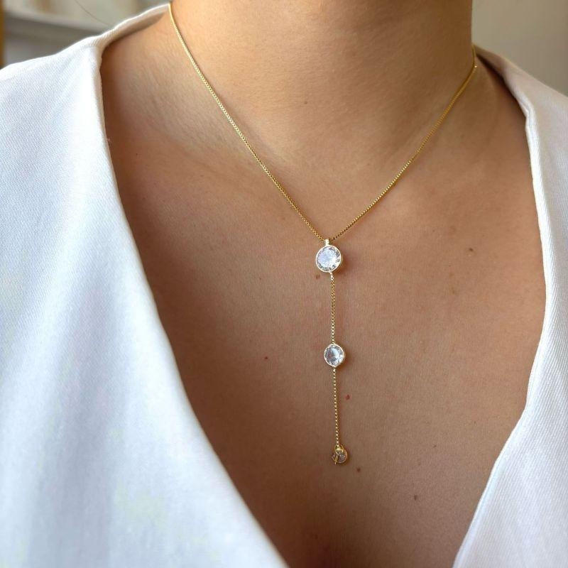 Colar gravatinha Fixo