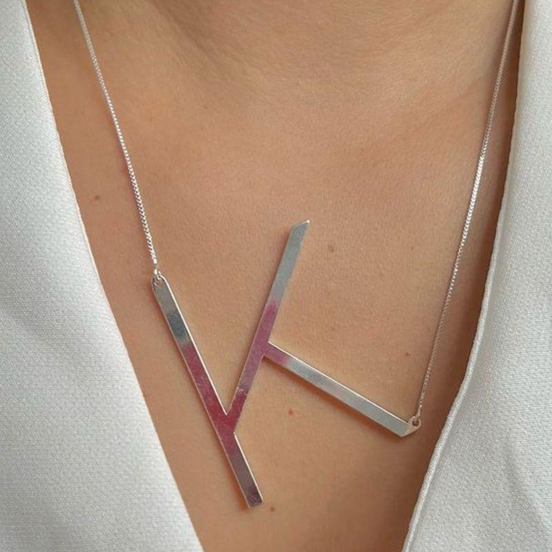 Colar Letra Grande K