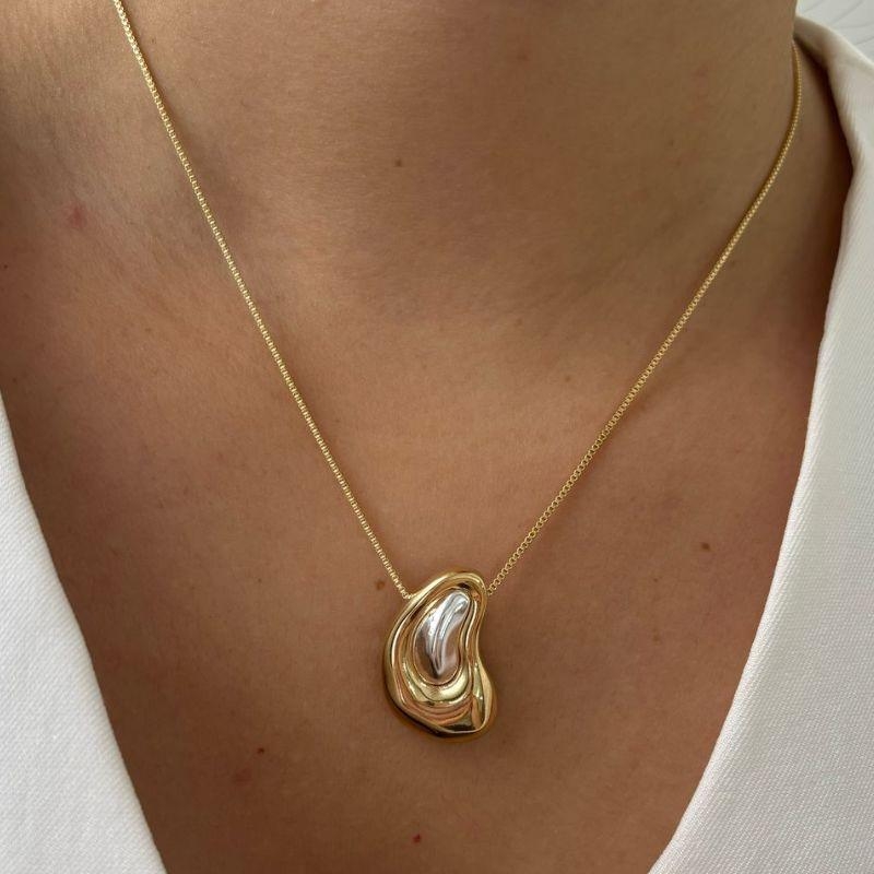 Colar Orgânico dois Banhos