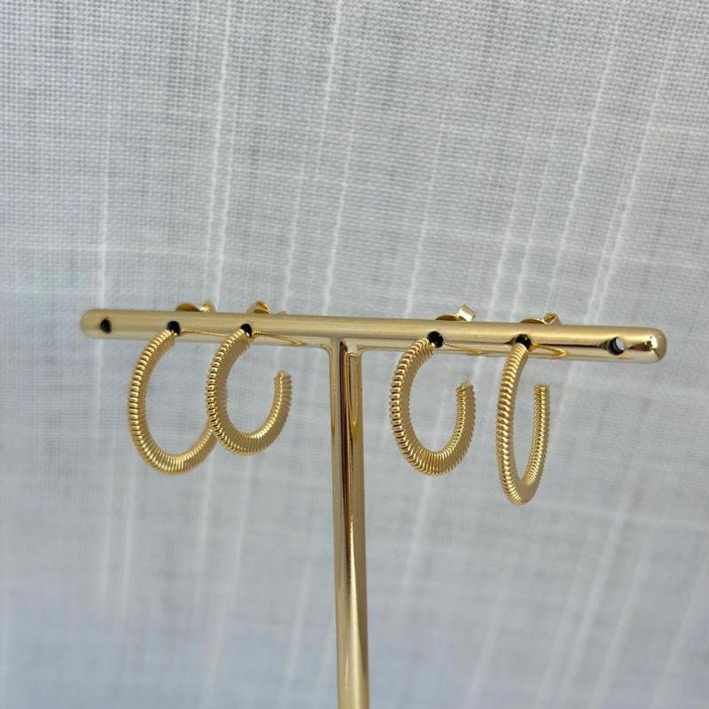 Conjunto de Argola Fina