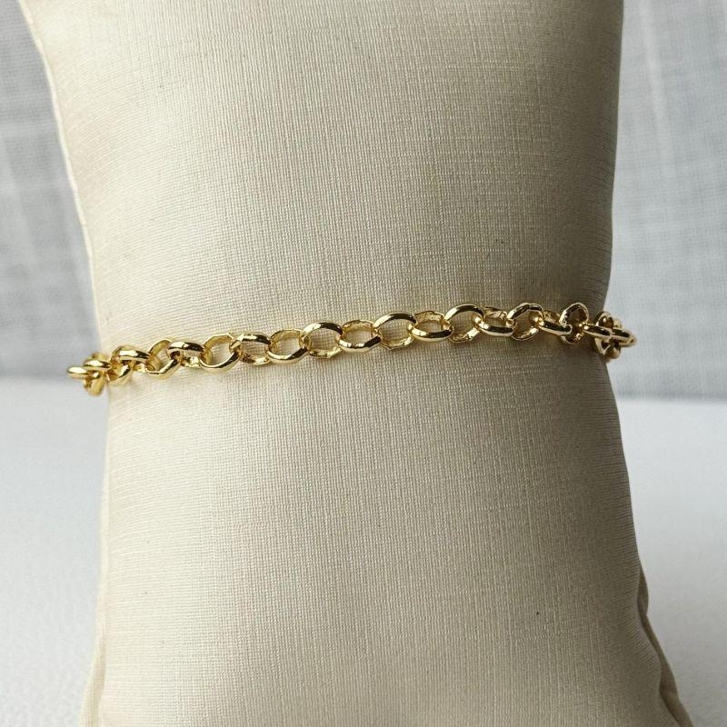 Pulseira Elo Português 5mm