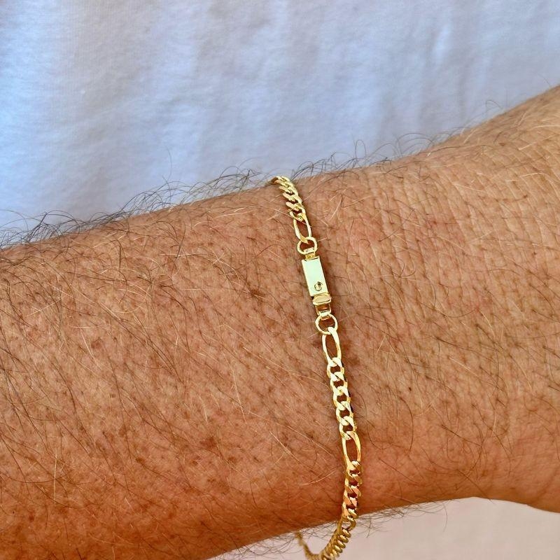 Pulseira Masculina 5x1 Fina