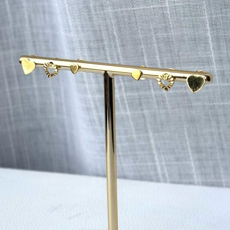 Trio de Brinco Coração