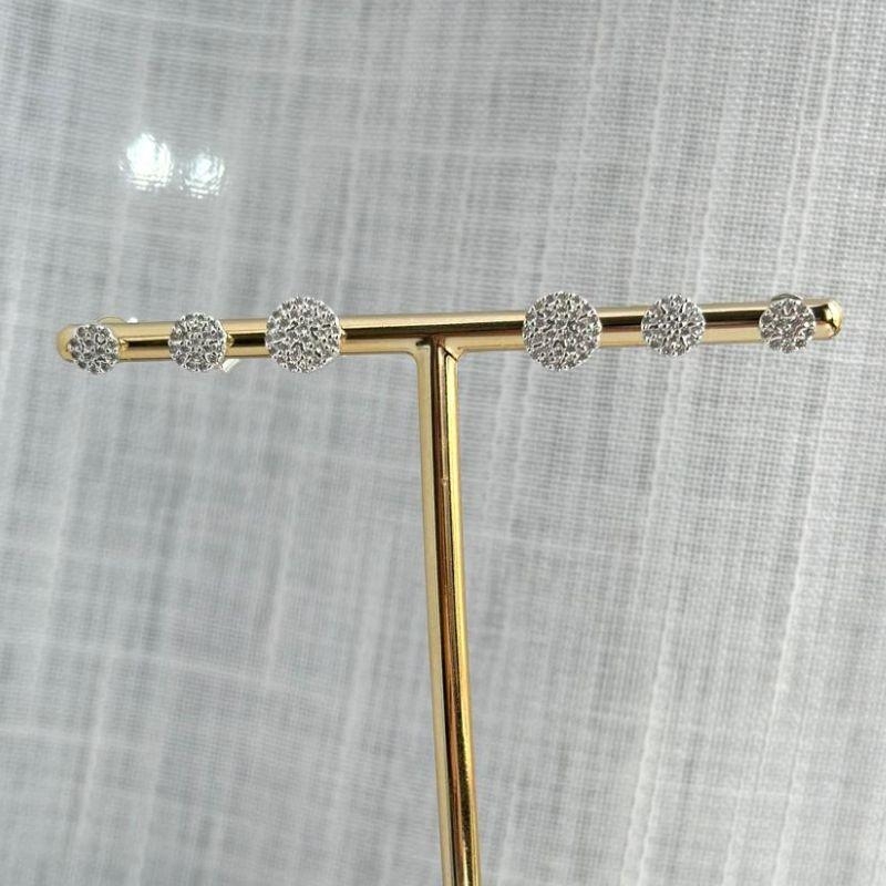 Trio de Brinco Cravejado