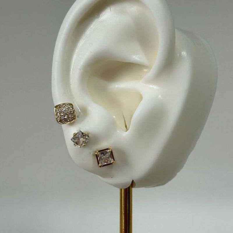 Trio de Brinco Ponto de Luz