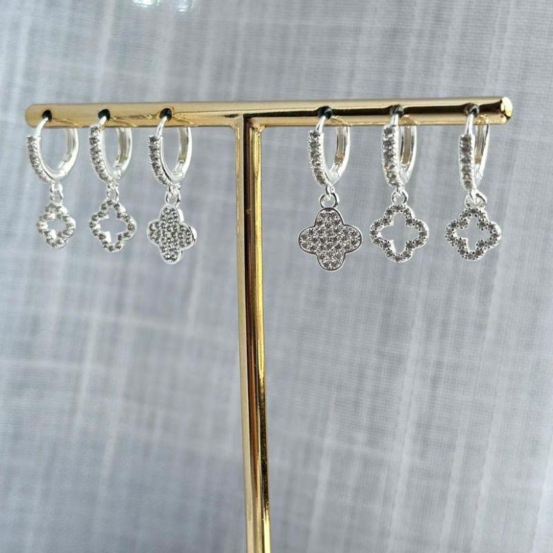 Trio de Brinco Trevo