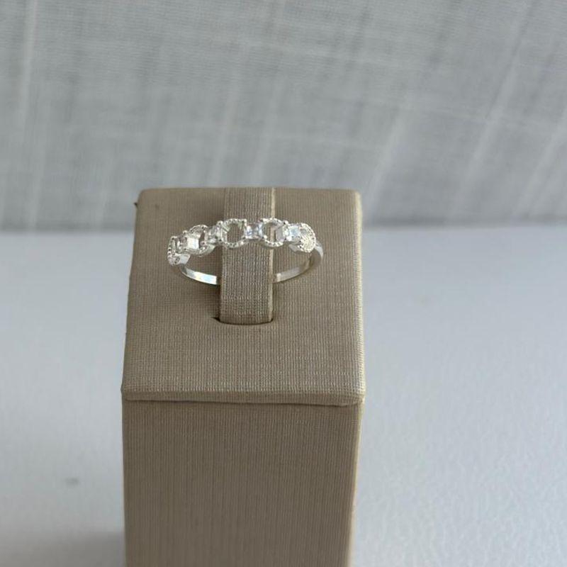 Anel Circulo e Zircônia