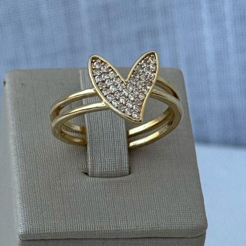 Anel Regulável  Coração