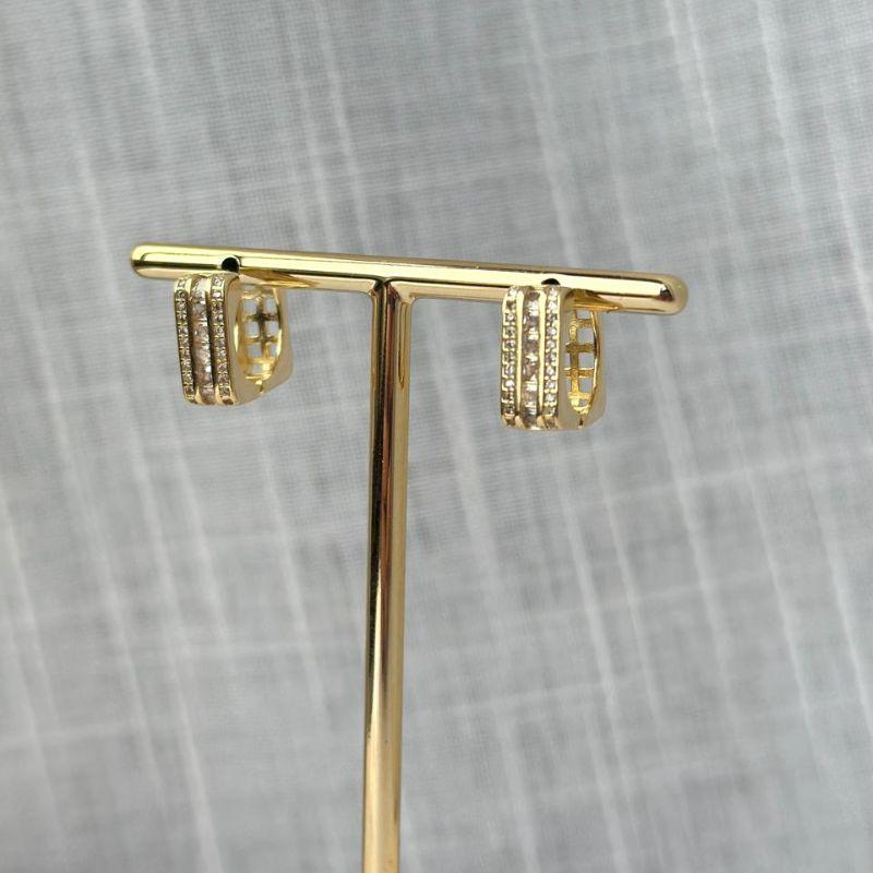 Brinco Argola Quadrada