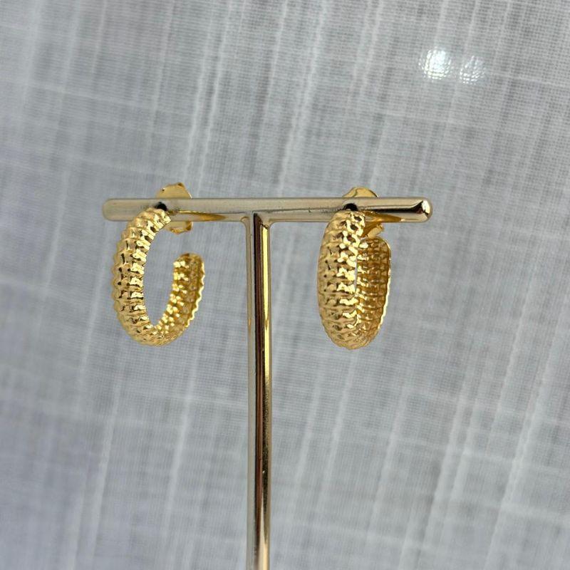 Brinco Argola Trabalhada