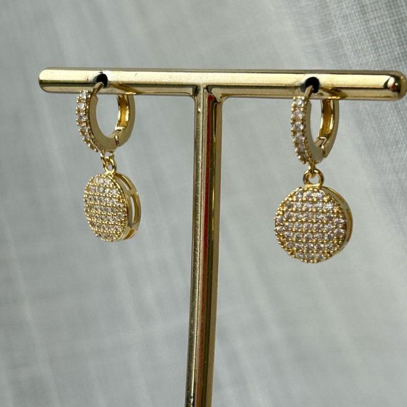 Brinco Argolinha Pendente