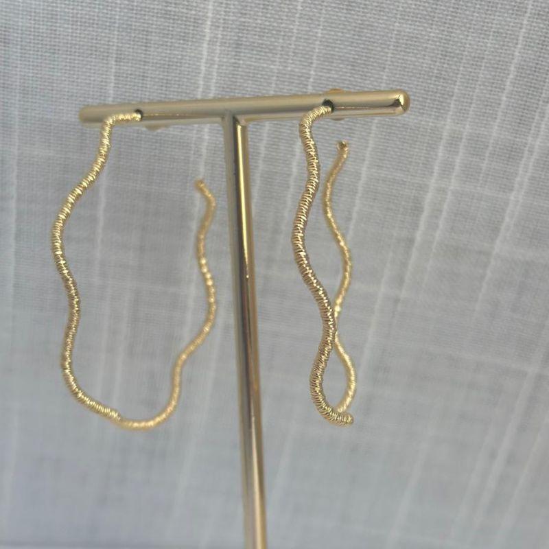 Brinco de Argola Trabalhada G