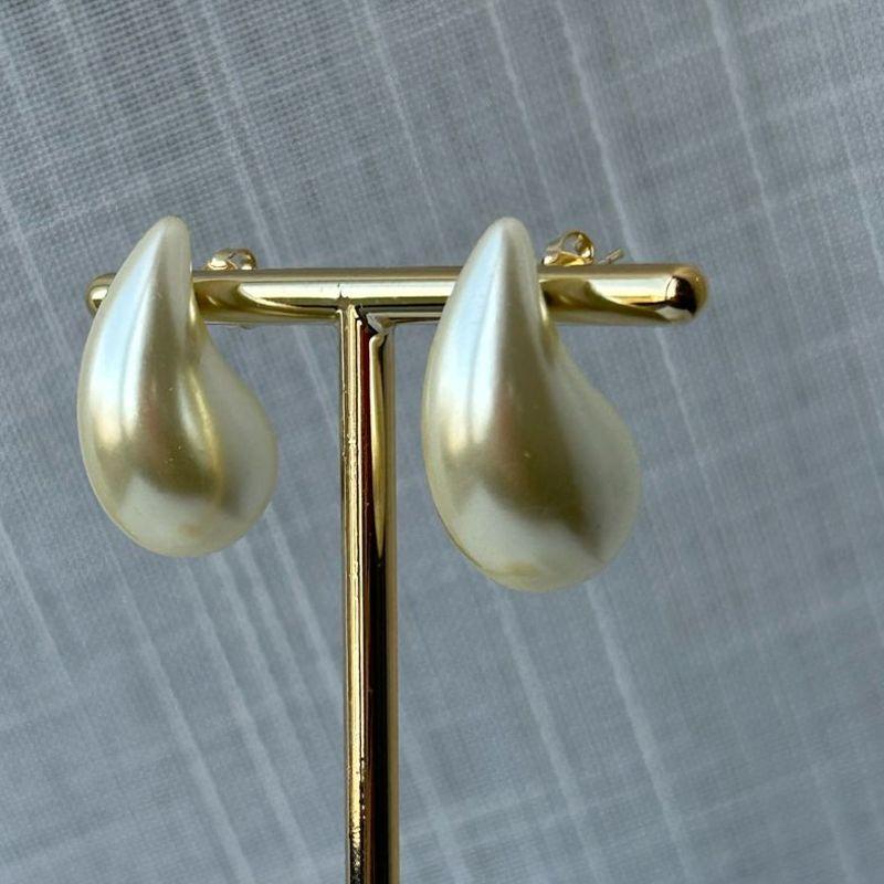 Brinco Gota Pérola 2,5mm