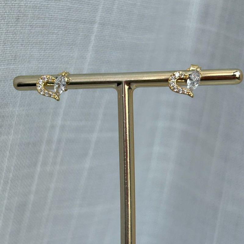 Brinco Meio Coração