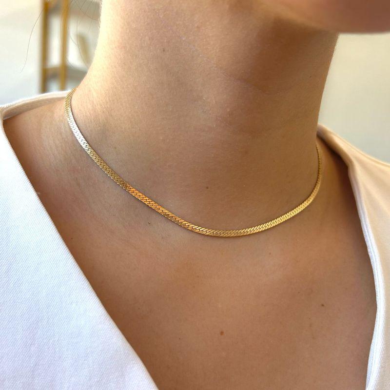 Choker Fita Rígida