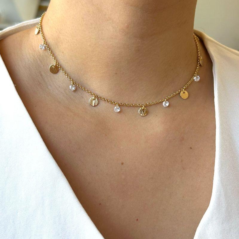 Colar Chapinha Riscada