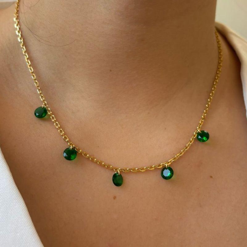 Colar Esmeralada
